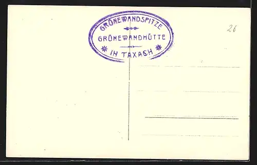 AK Grünewandhütte im Stilluptal
