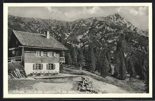 AK Rosshütte bei Seefeld i. T. mit Seefelderspitze