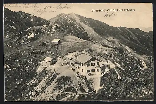 AK Stripsenjochhaus mit Feldberg