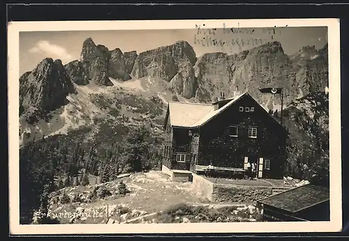 AK Erfurterhütte am Achensee