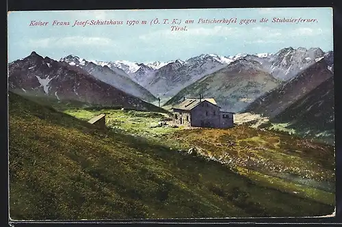 AK Kaiser Franz Josef-Schutzhaus am Patscherkofel