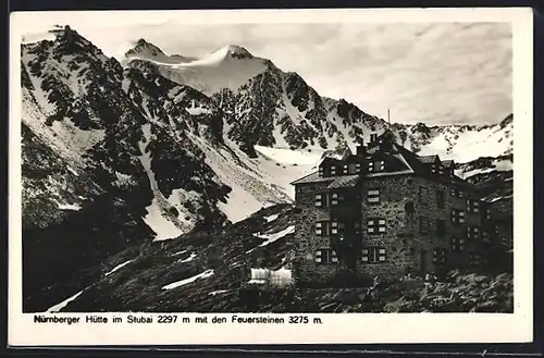 AK Nürnberger Hütte im Stubai