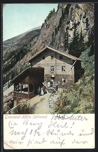 AK Grawand-Hütte, Berghütte im Zillertal