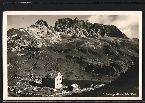AK Freiburgerhütte und Rote Wand