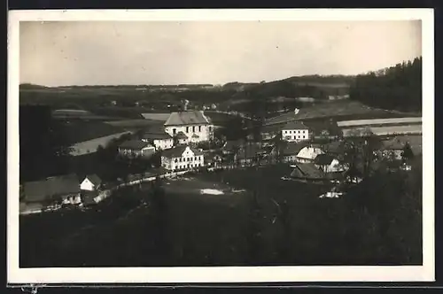 AK Nove Hrady, Blick auf das Dorf