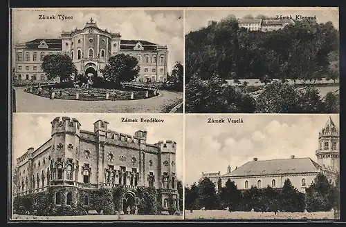 AK Tynec, Zámek, Zámek Klenová, Zámek Bezdekov