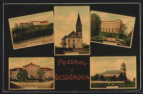 AK Bezdekov u Klatovy, Zámek na Klenové, Zámek Bezdekov, Veseti