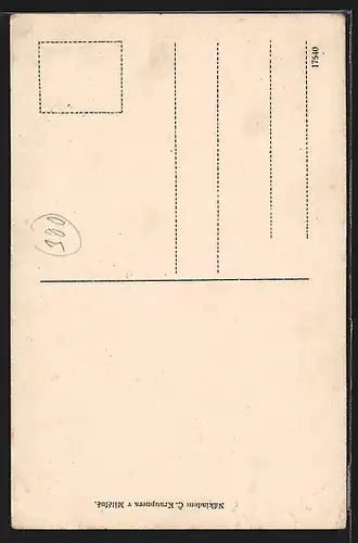AK Milowitz / Milovice, Panorama, Gesamtansicht von Chlistov