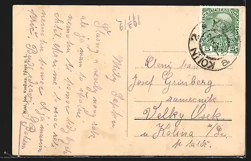 AK Tynec n. Labem, Radnice, Villa Pernerova, Mestanska Skola