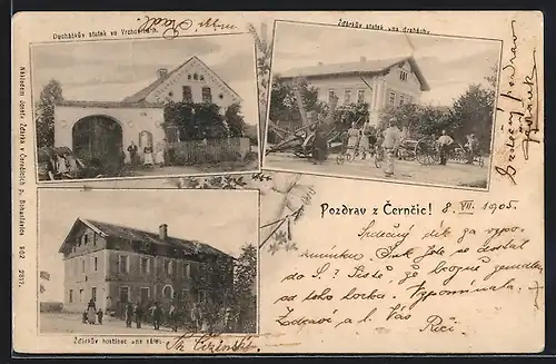 AK Cerncice, Duchackuv statek, Zdarkuv statek, Zdarkuv hostinec