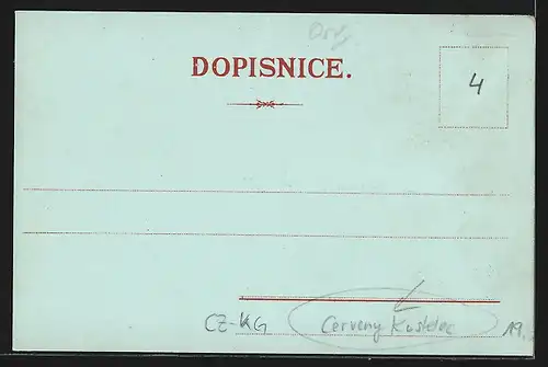 Lithographie Cerveny Kostelec, Sokolská Ulice, Továrna Abelesova, Horni Ulice