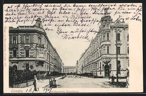 AK Olmütz, Beamtenviertel, Rösselgasse