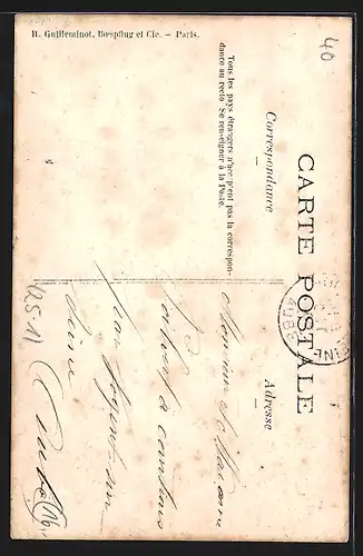 Foto-AK Auto Gladiator, Fünf Männer posieren am KFZ