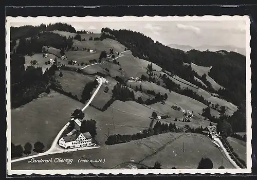 AK Oberegg, Landmark Oberegg, Blick zum Hügel