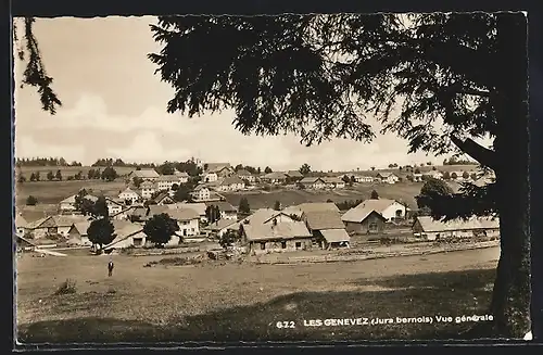 AK Les Genevez, Vue générale