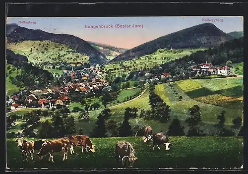 AK Langenbruck, Totale mit Kräheggberg