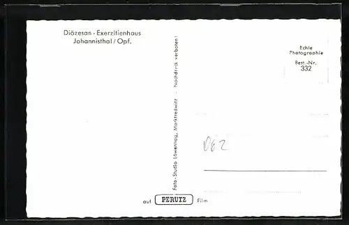 AK Johannisthal / Opf., Diözesan-Exerzitienhaus