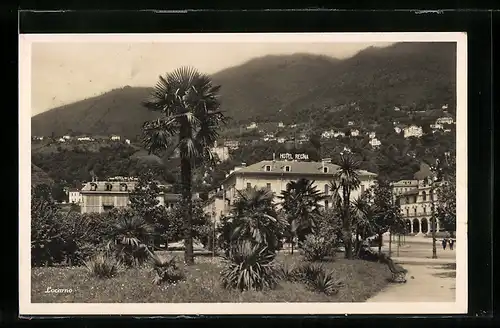 AK Locarno, Hotel Regina und Hotel du Lac