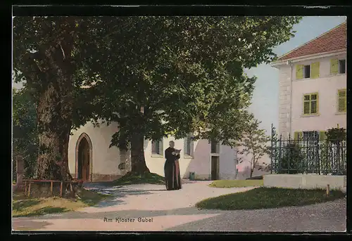 AK Gubel, Priester im Klosterhof