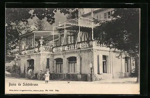 AK Schönbrunn, les Bains