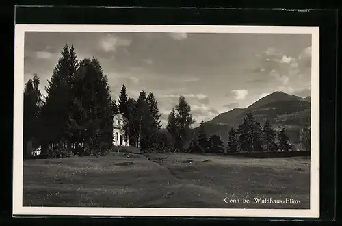 AK Waldhaus-Flims, Gebäudeansicht in Conn