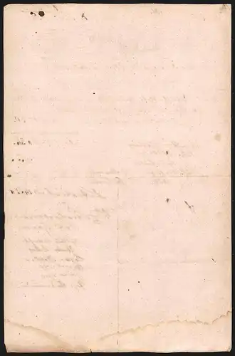 Rechnung Horb 1850, Max Christian, Buchbindemeister