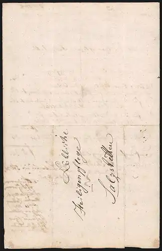Rechnung Horb 1850, Max Christian, Buchbindemeister