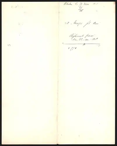 Rechnung Chaum 1911, Aimé Tomps Fils Ainé, Toiles de Voiron en Toutes Laizes, Filées & Tissées a la main