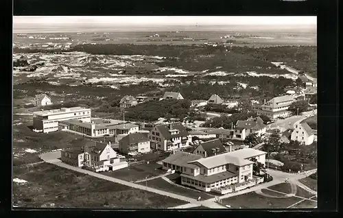 AK St. Peter-Ording, Ortsansicht aus der Vogelschau