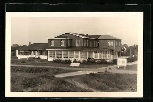 AK St. Peter / Nordsee, Blick auf das Kurhaus