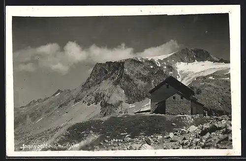 AK Spannaglhaus, Berghütte mit Rifler