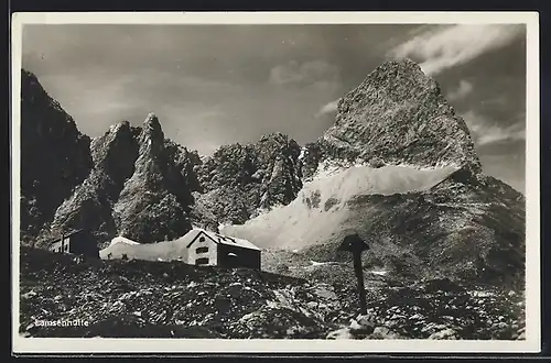 AK Lamsenhütte am Karwendel