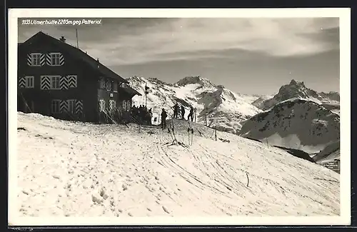 AK Ulmerhütte, Berghütte gegen Patteriol