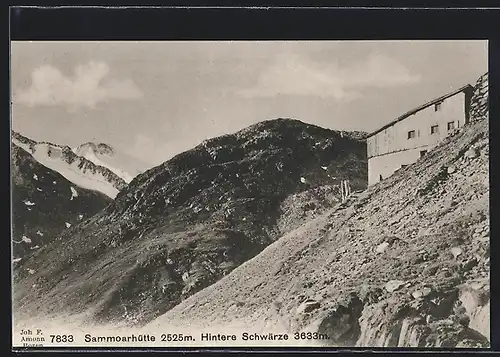 AK Sammoarhütte, Berghütte u. Hintere Schwärze