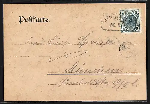 AK Erfurter Hütte, Berghütte vor Gebirgsmassiv