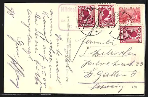 AK Hildesheimerhütte mit schneebedecktem Gipfel