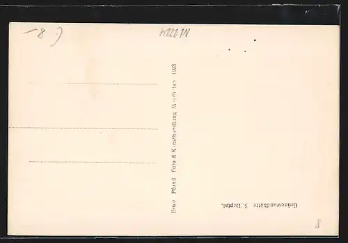 AK Grünewandhütte an der Grünwandspitze