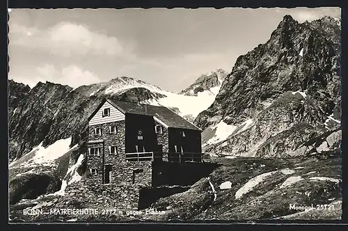 AK Bonn-Matreierhütte, Berghütte gegen Eichham