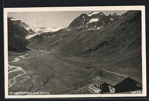AK Ambergerhütte, Berghütte mit Panorama
