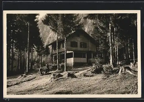 AK Jenbacher Naturfreundehaus, Berghütte auf der Ebnet