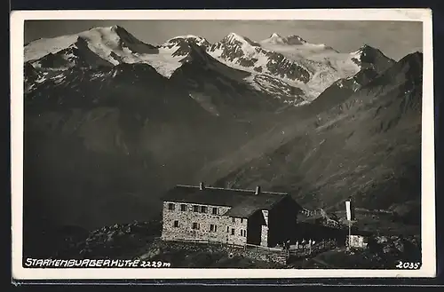 AK Starkenburgerhütte, Berghütte am hohen Burgstall