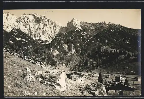 AK Kaindlhütte im Hochgebirge