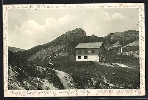 AK Tuxerjoch Haus, Hütte mit gewaltigem Bergpanorama