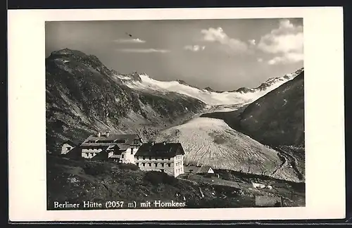 AK Berliner Hütte mit Hornkees