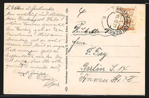 AK Ulmerhütte im Schnee