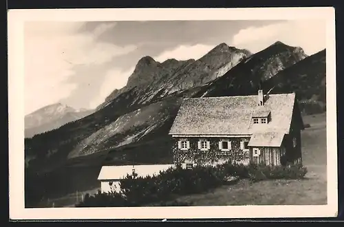 AK Falkenhütte mit Risser und Lalider Falken