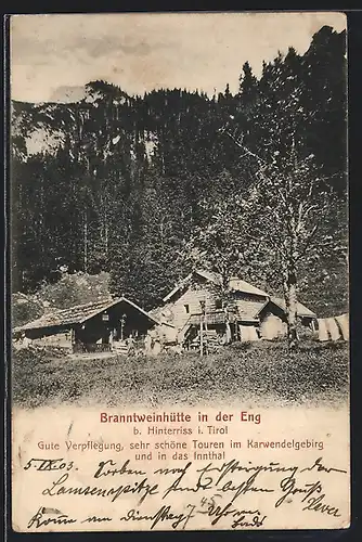 AK Branntweinhütte, Berghütte