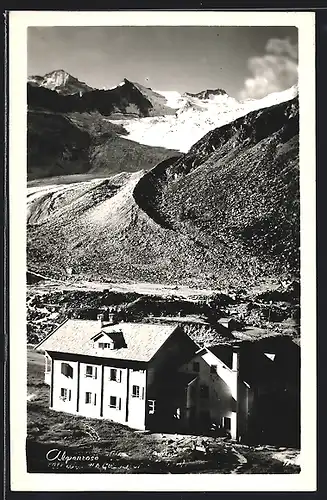 AK Alpenschutzhaus Alpenrose bei Berlinerhütte im Zillertal