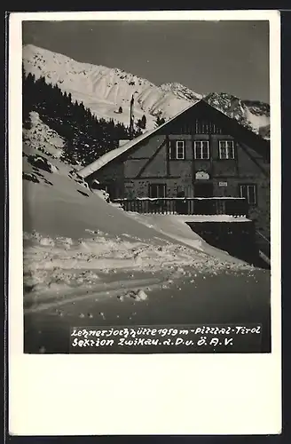 AK Lehnerjochhütte der Sektion Zwikau, Pitztal-Tirol