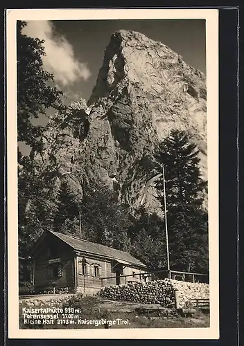 AK Kaisertalhütte am Totensessel, Kleine Halt